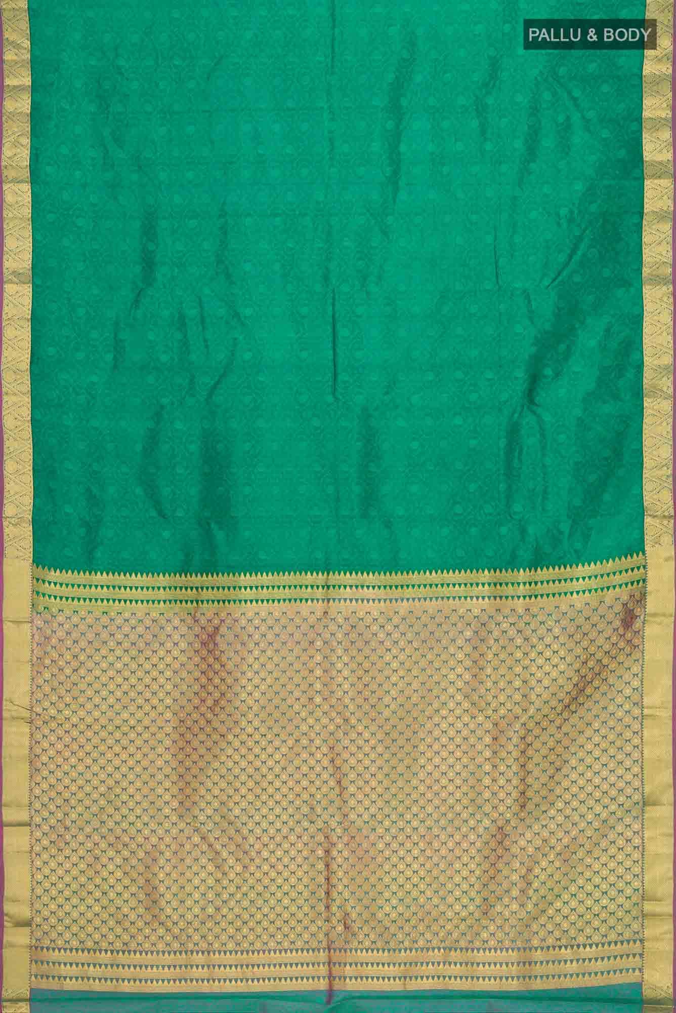 Green Kanchipuram Silk Saree