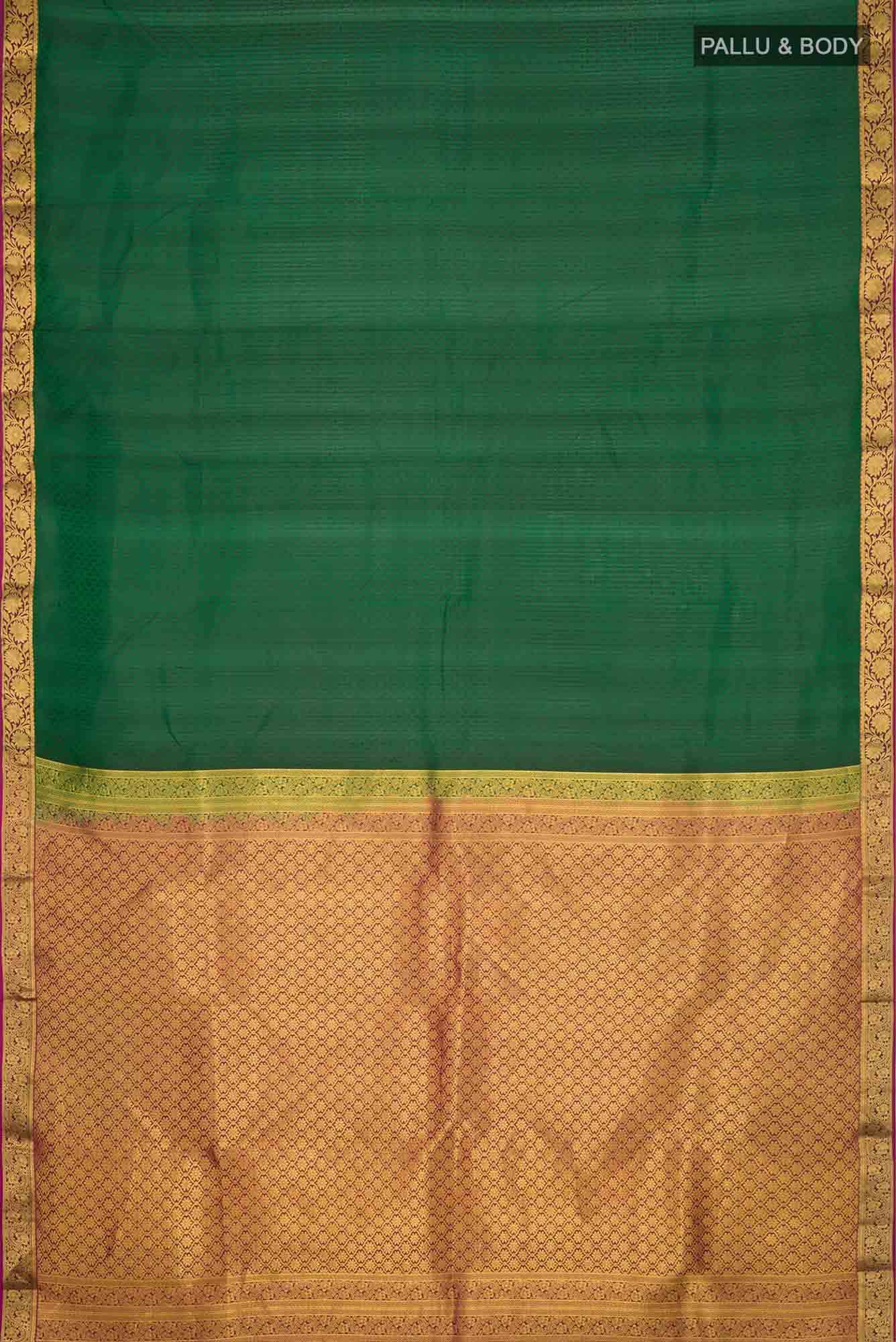 Green Kanchipuram Silk Saree