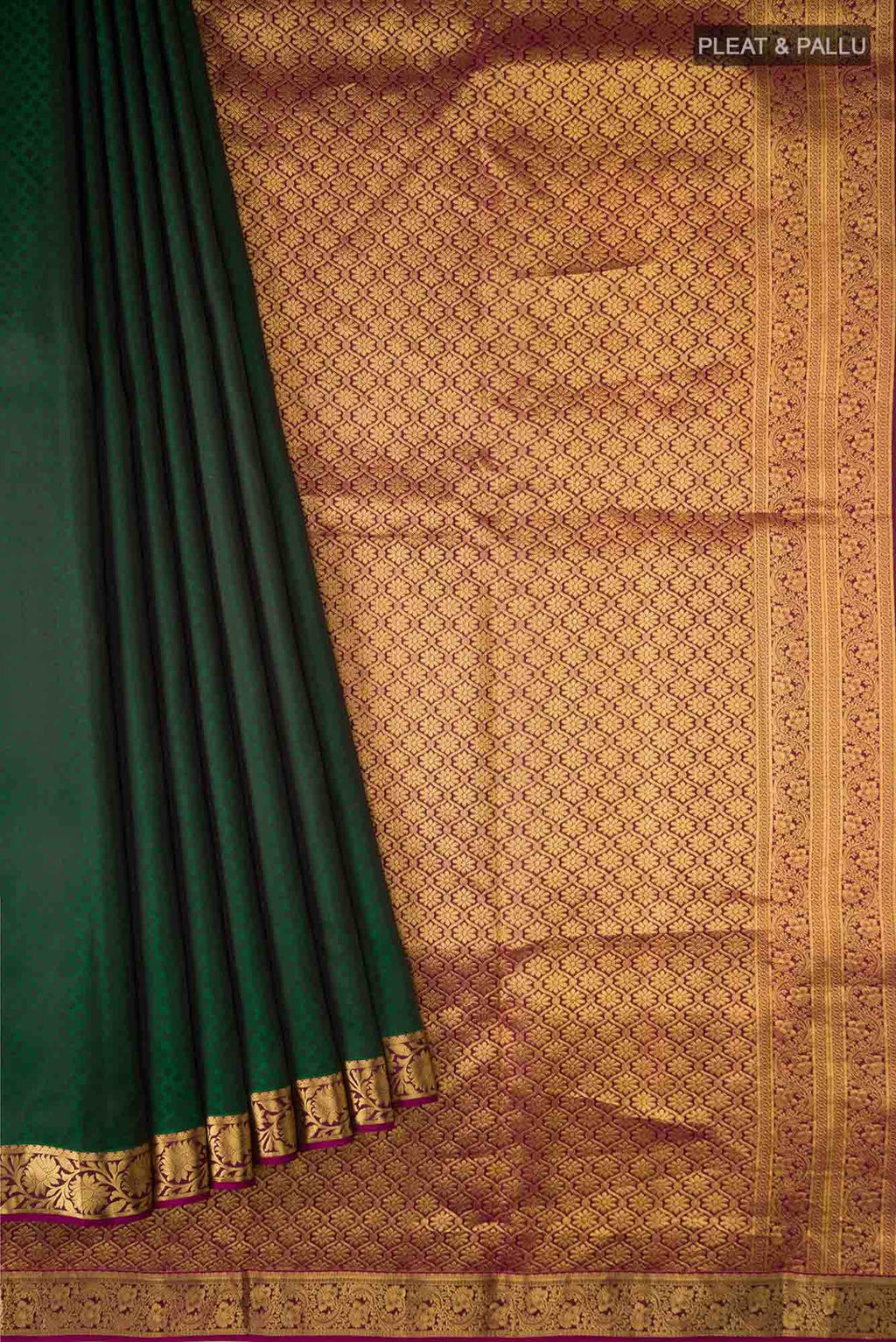 Green Kanchipuram Silk Saree