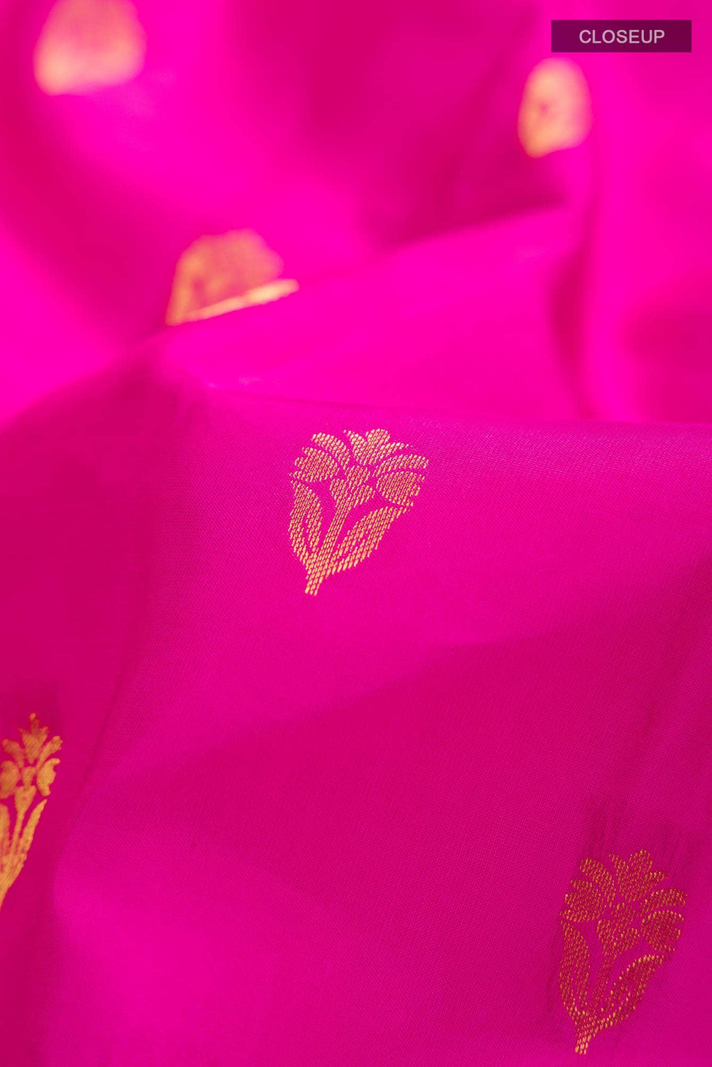 Pink Kanchipuram Silk Saree