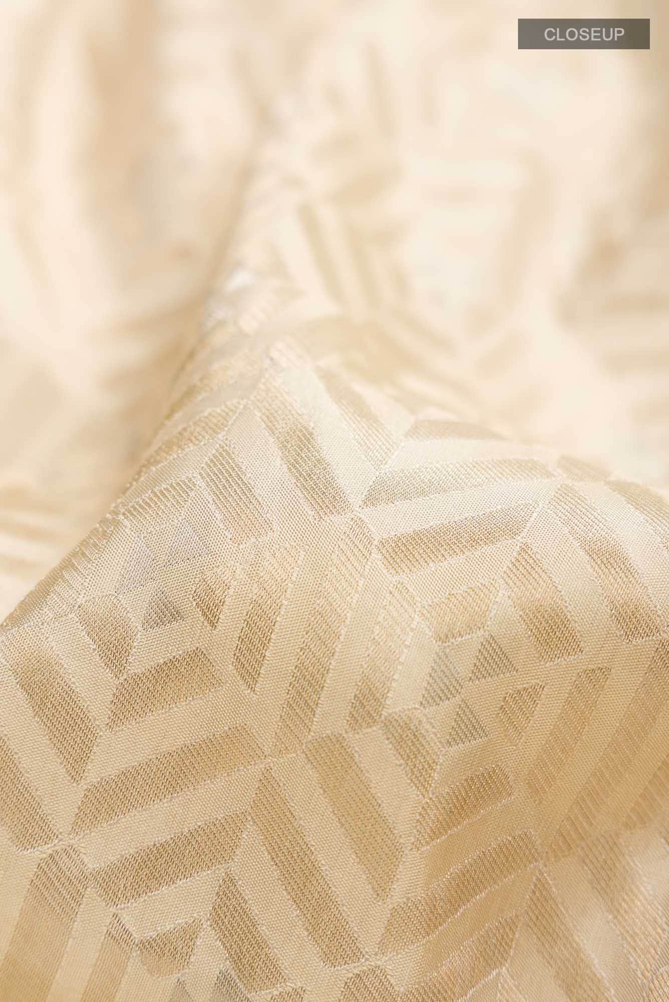 Beige Soft Silk Saree