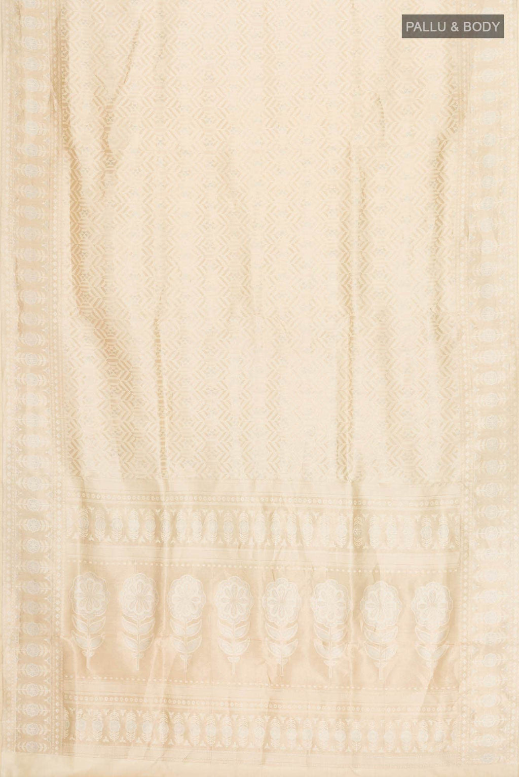 Beige Soft Silk Saree
