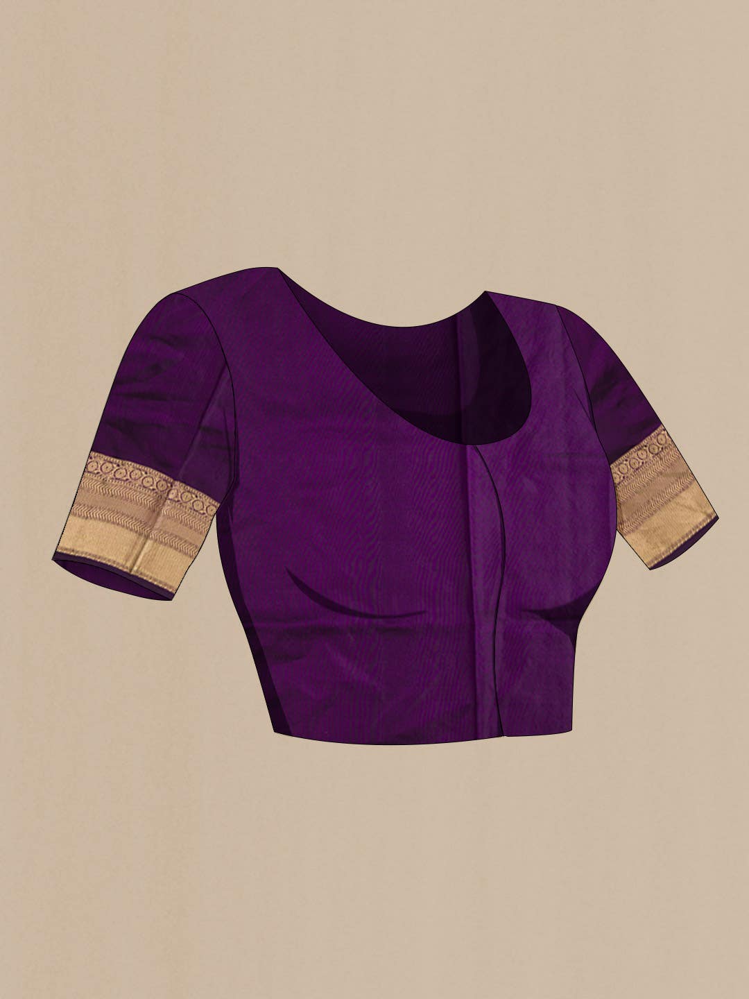 Purple Soft Silk Saree