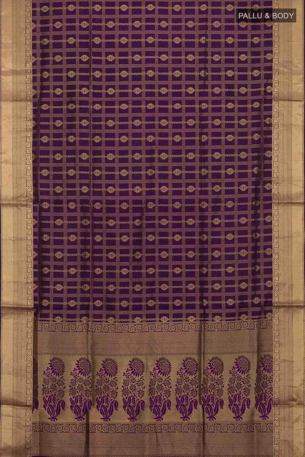 Purple Soft Silk Saree