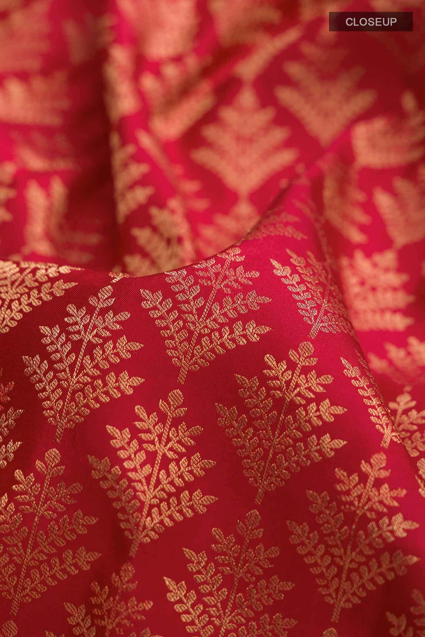 Maroon Soft Silk Saree