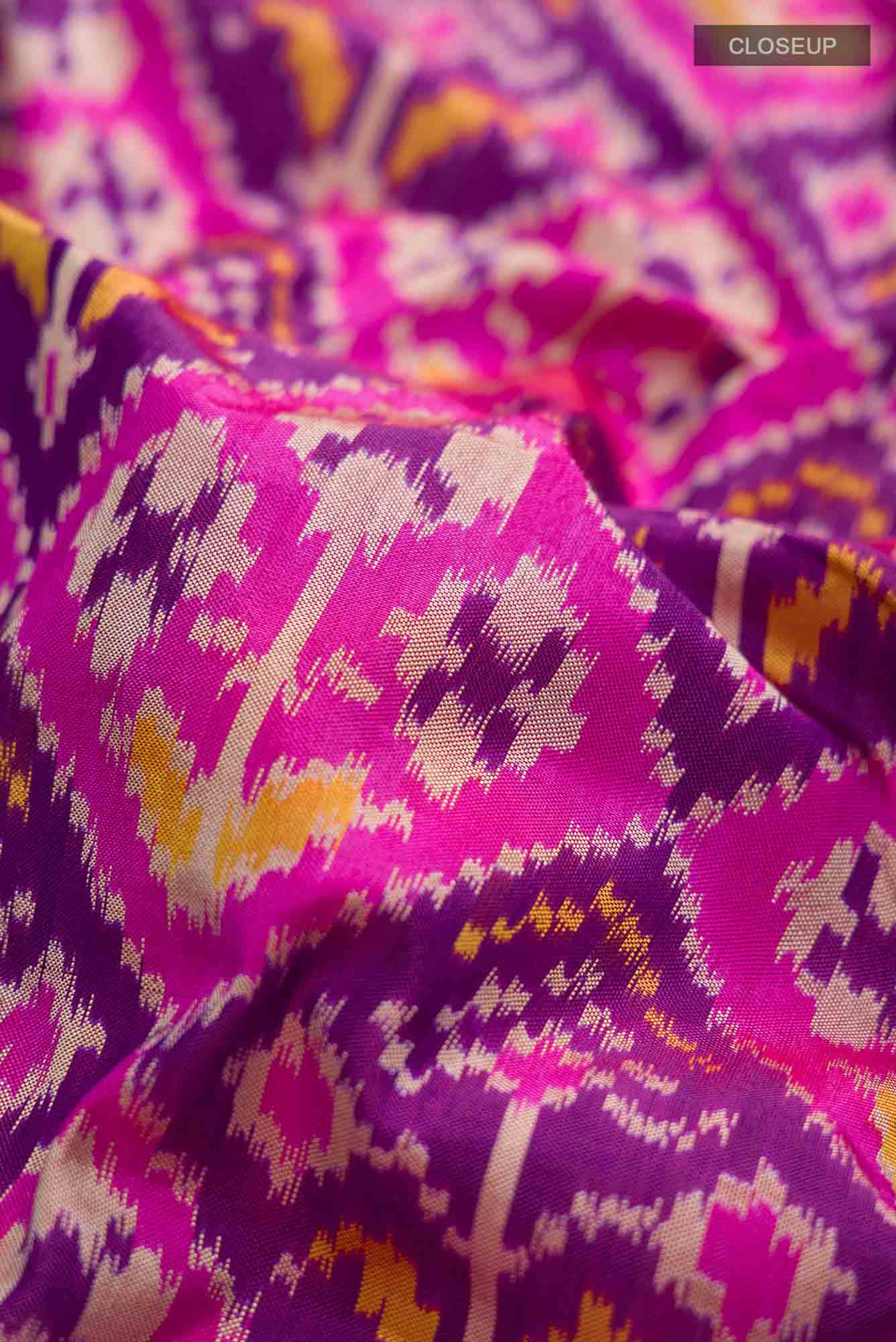 Multi Pochampally Silk Saree