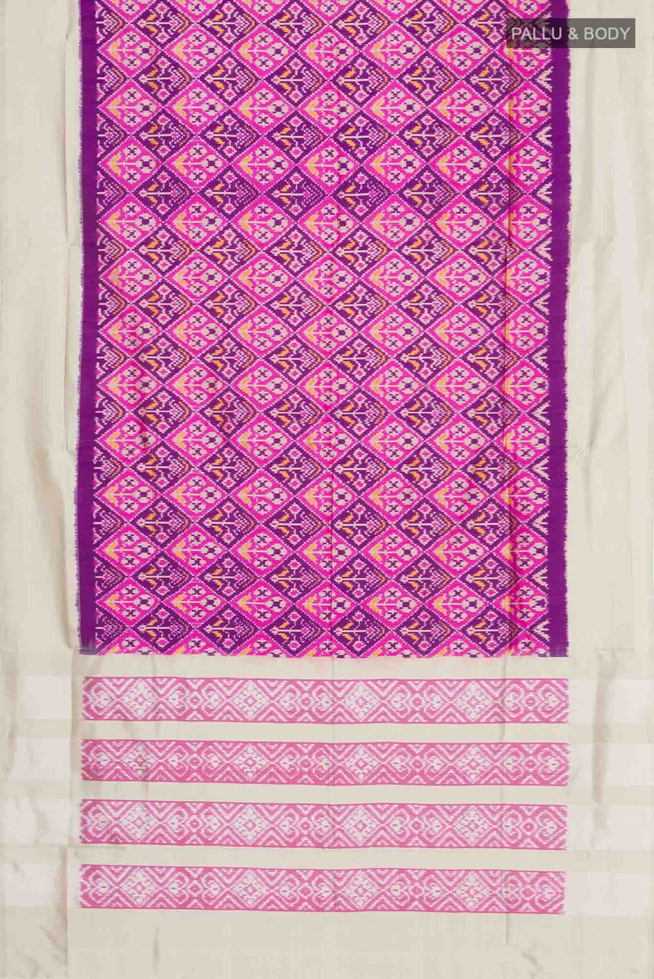 Multi Pochampally Silk Saree