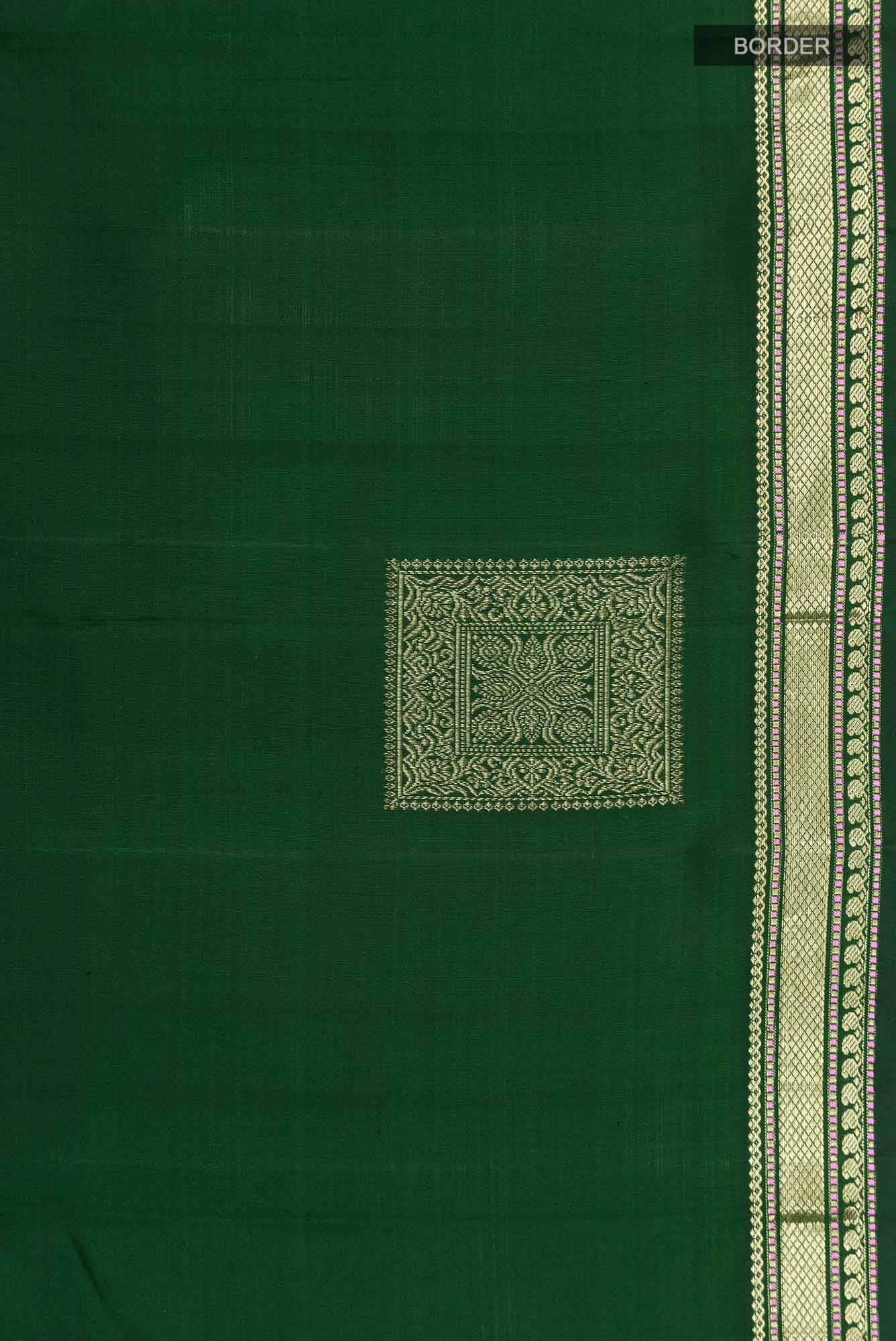 Green Kanchipuram Silk Saree