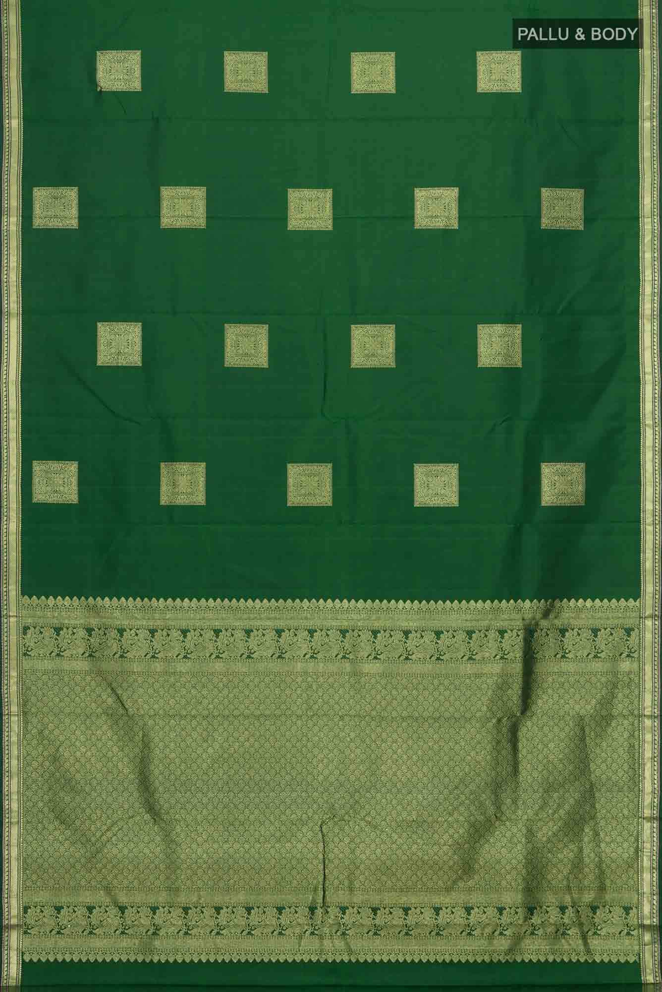Green Kanchipuram Silk Saree