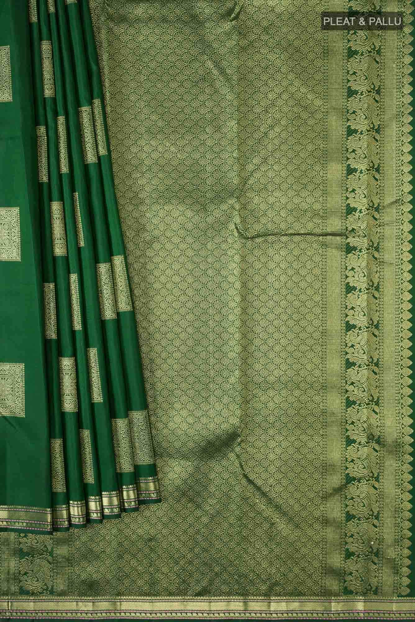Green Kanchipuram Silk Saree