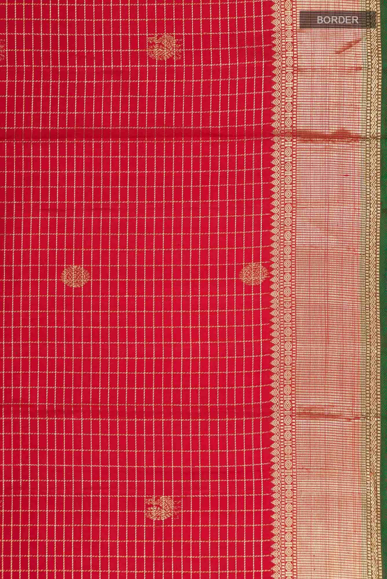 Red Kanchipuram Silk Saree