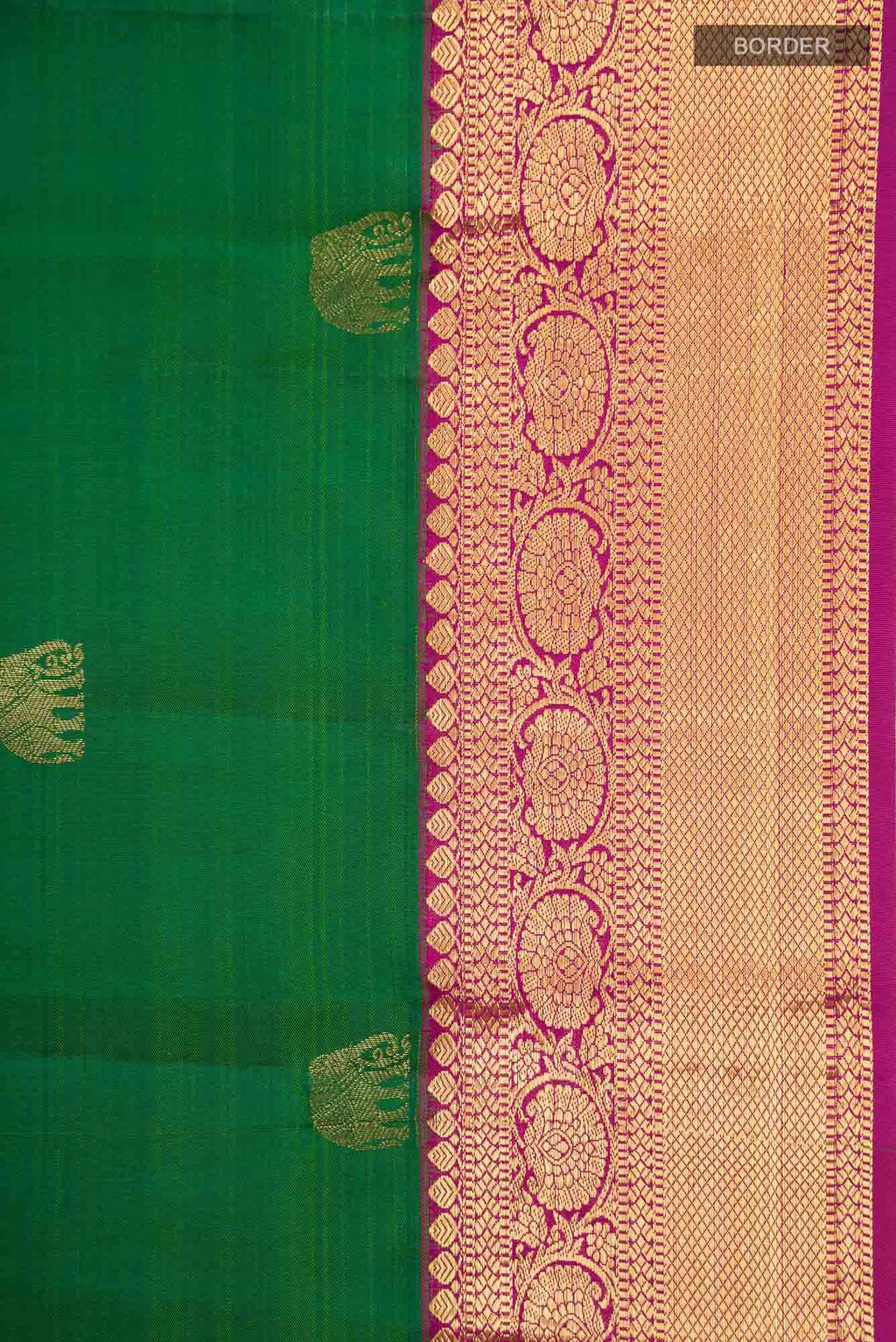 Green Kanchipuram Silk Saree