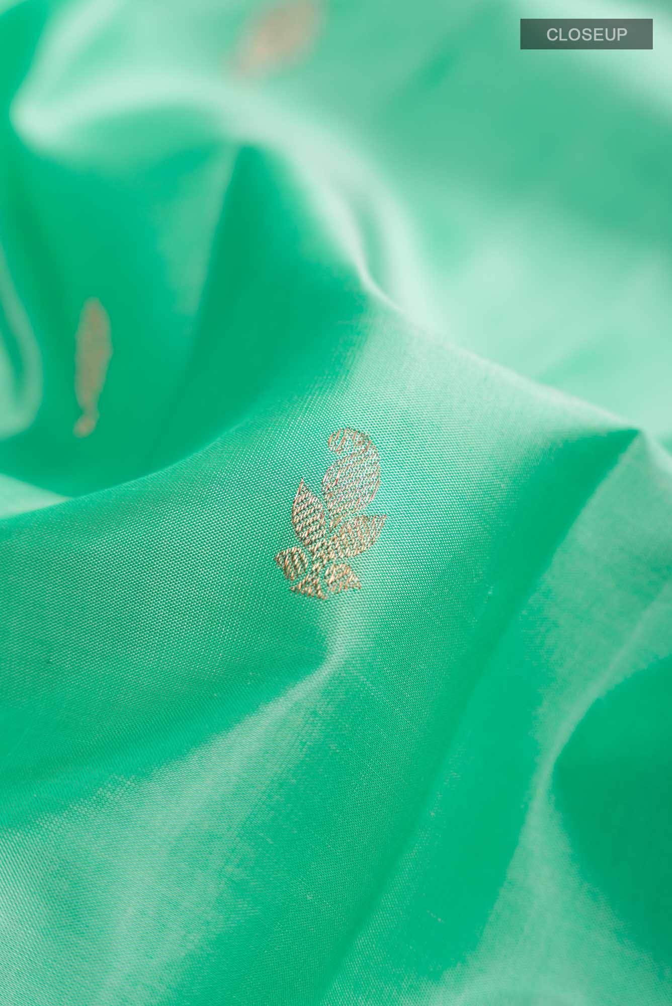 Green Kanchipuram Silk Saree