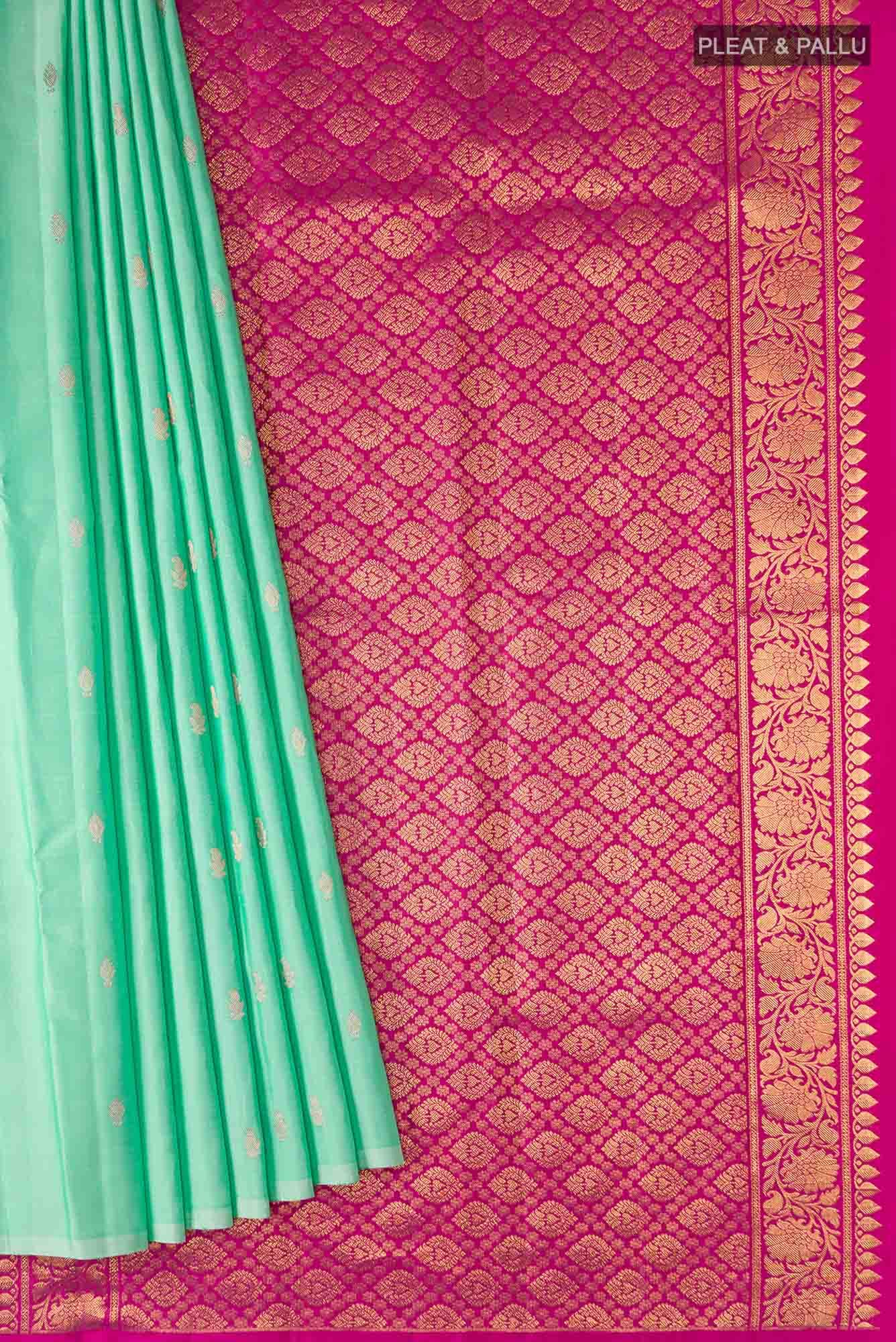 Green Kanchipuram Silk Saree