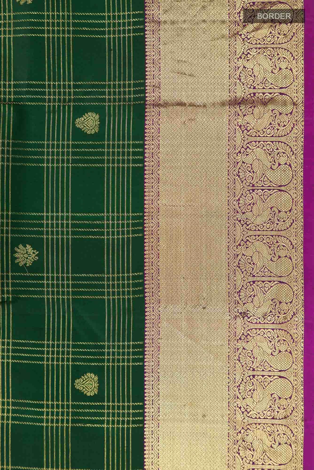 Green Kanchipuram Silk Saree