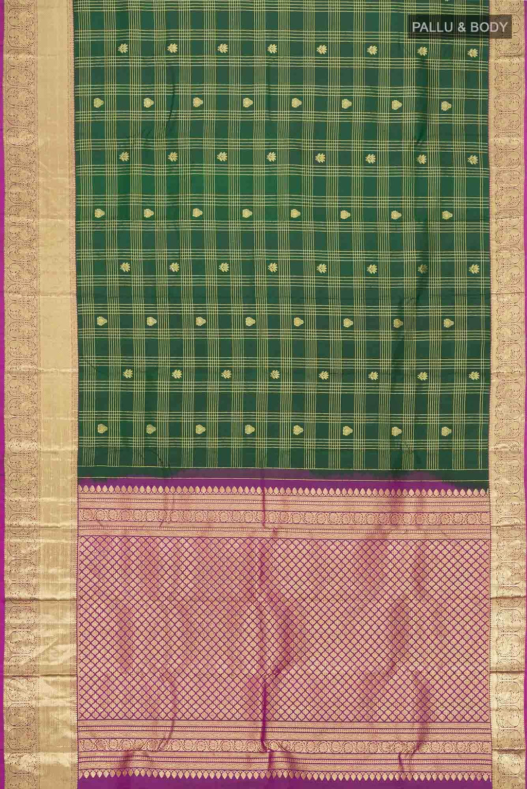 Green Kanchipuram Silk Saree
