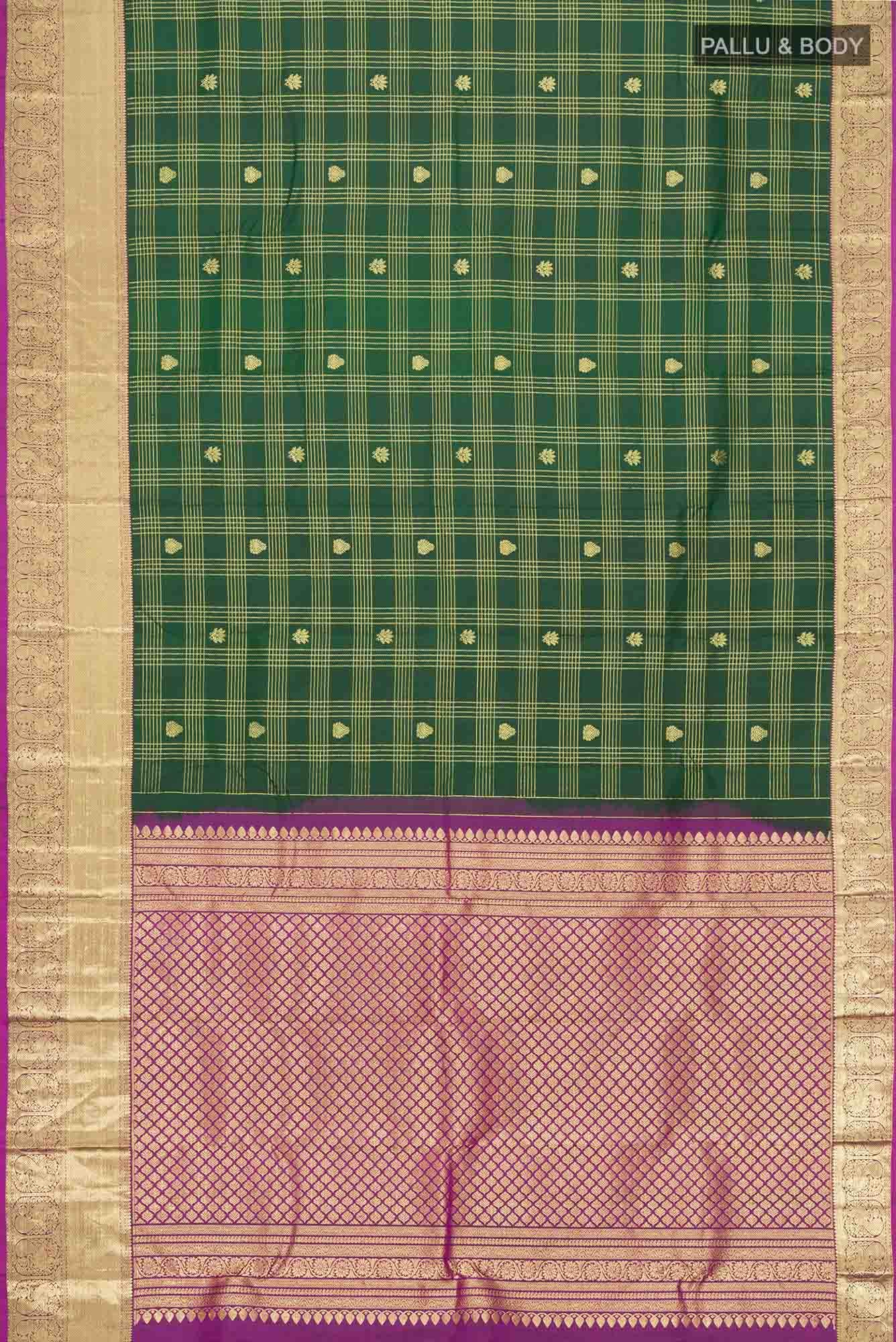 Green Kanchipuram Silk Saree