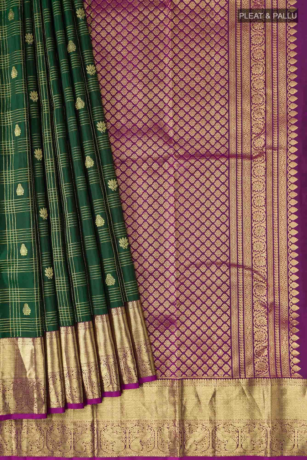 Green Kanchipuram Silk Saree
