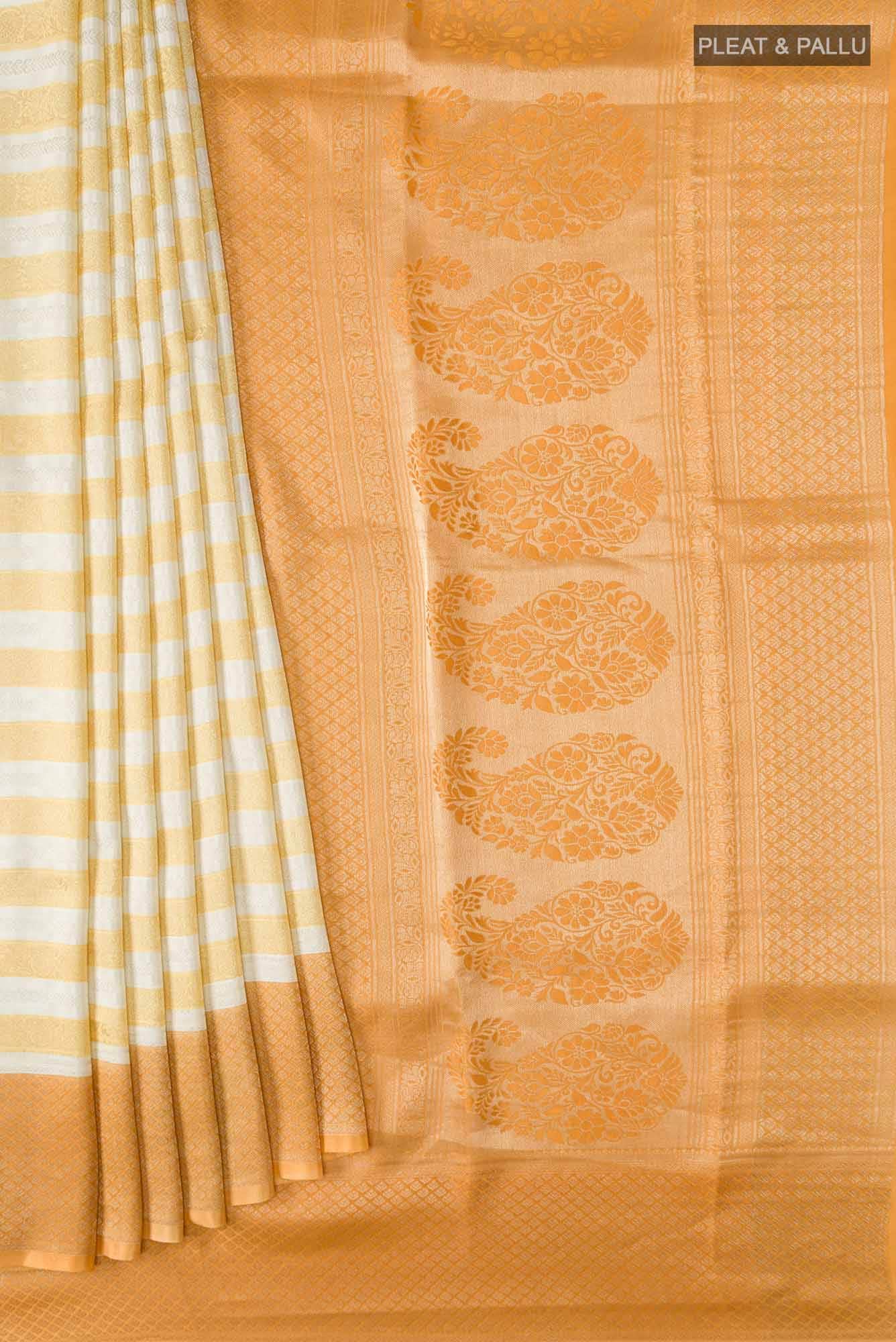 Multi Mysore Crepe Saree