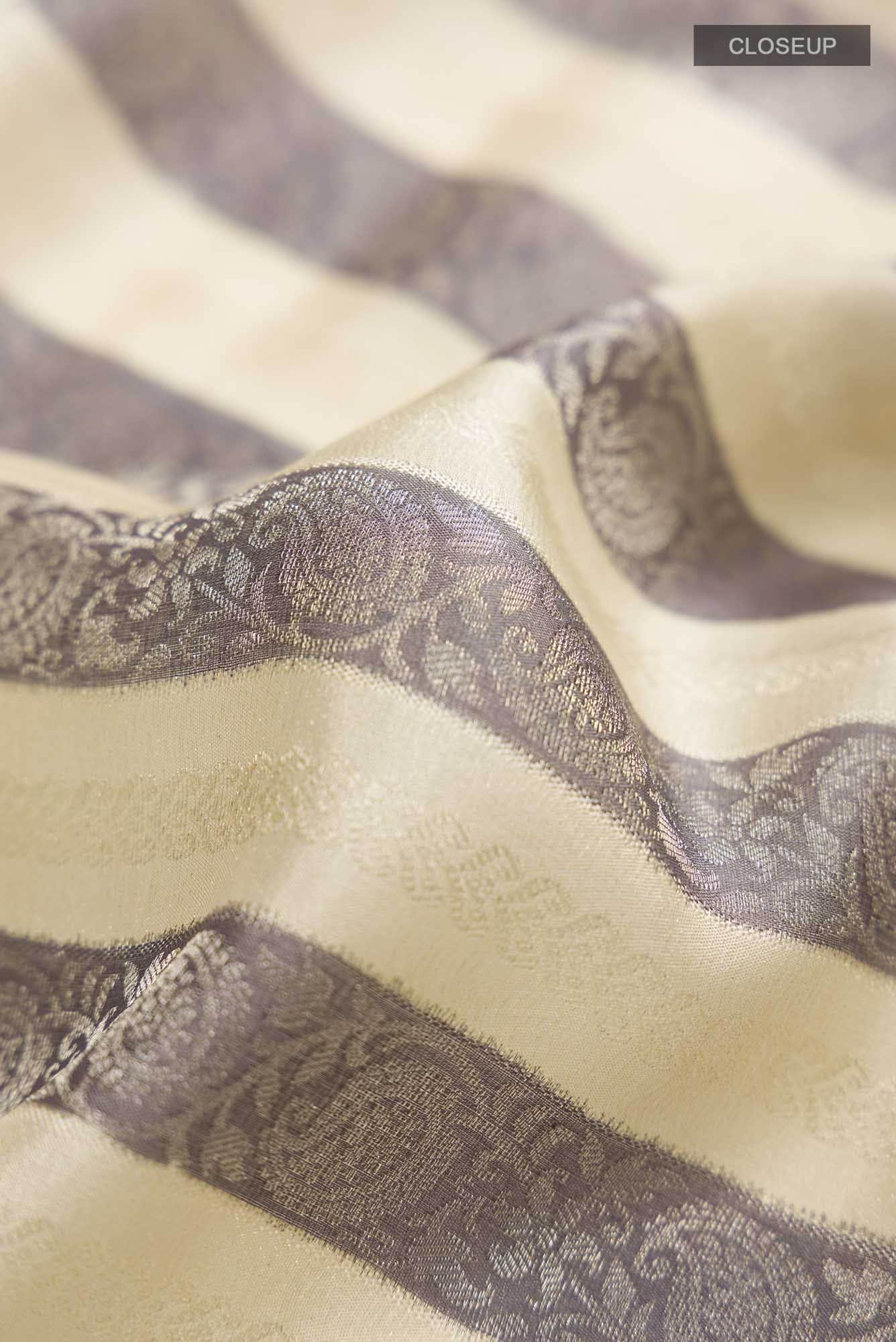 Multi Mysore Crepe Saree
