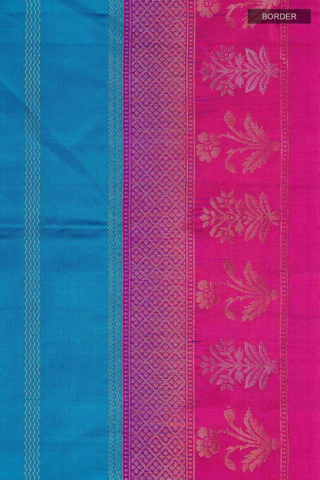 Blue Soft Silk Saree