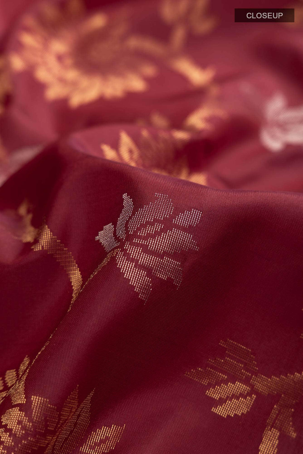 Maroon Soft Silk Saree