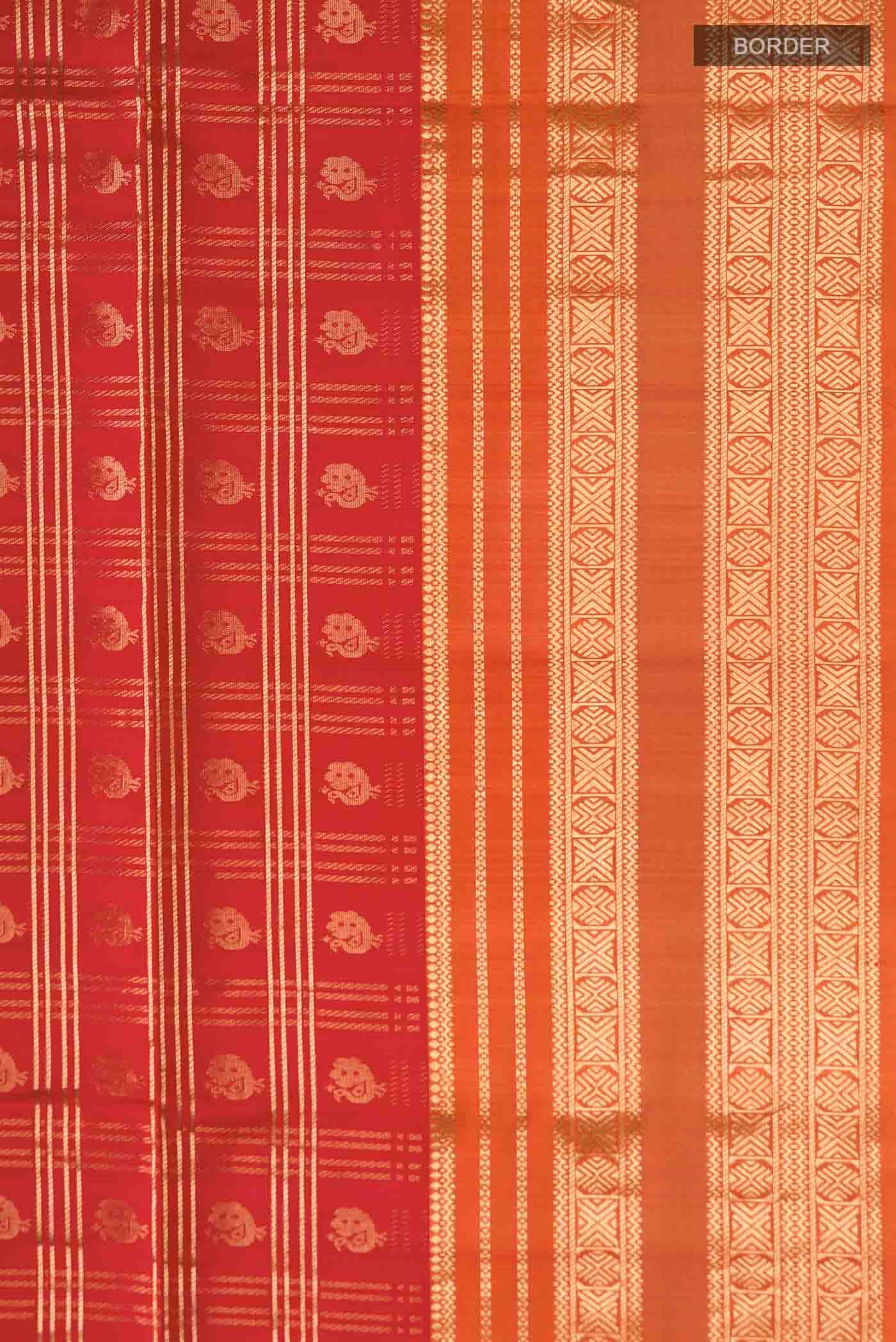 Red Soft Silk Saree