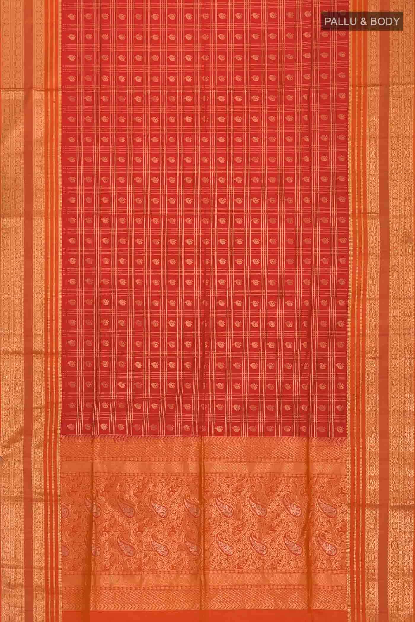 Red Soft Silk Saree
