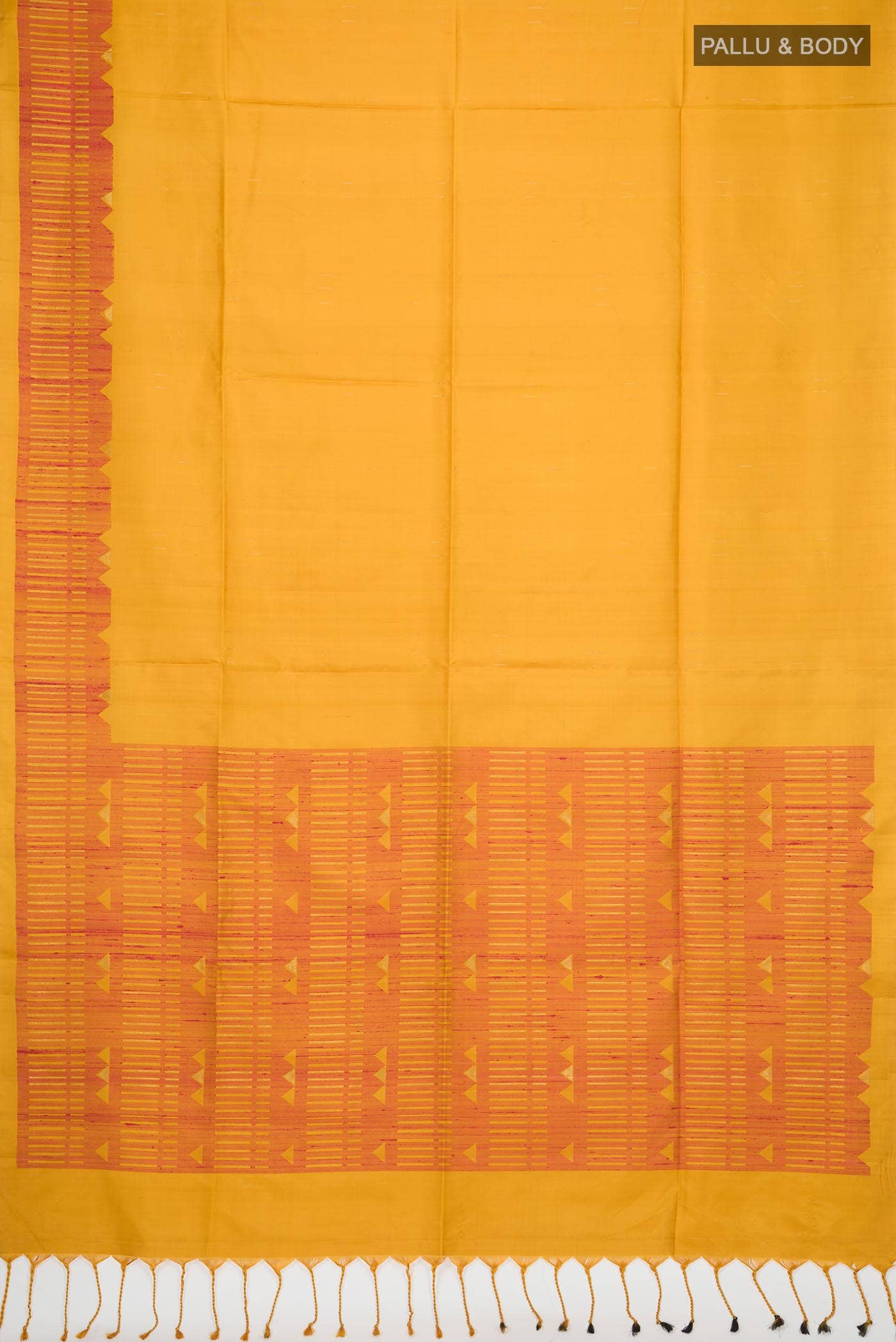 Mustard Soft Silk Saree