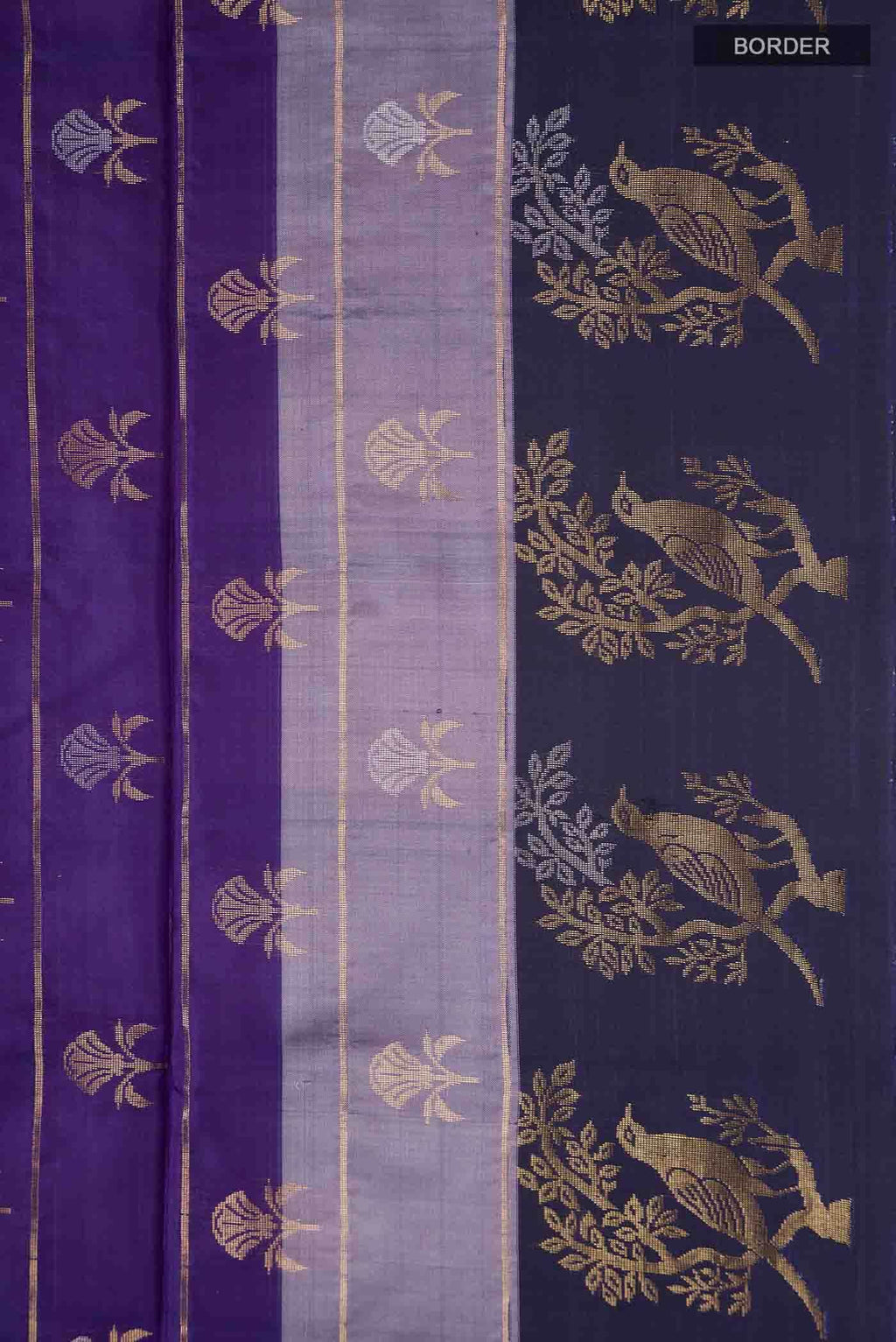 Violet Soft Silk Saree