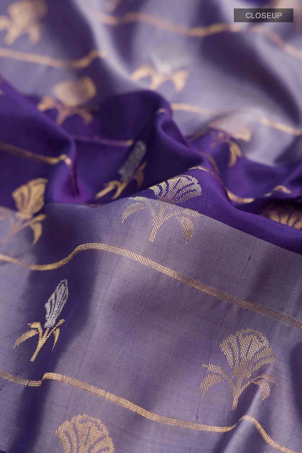 Violet Soft Silk Saree