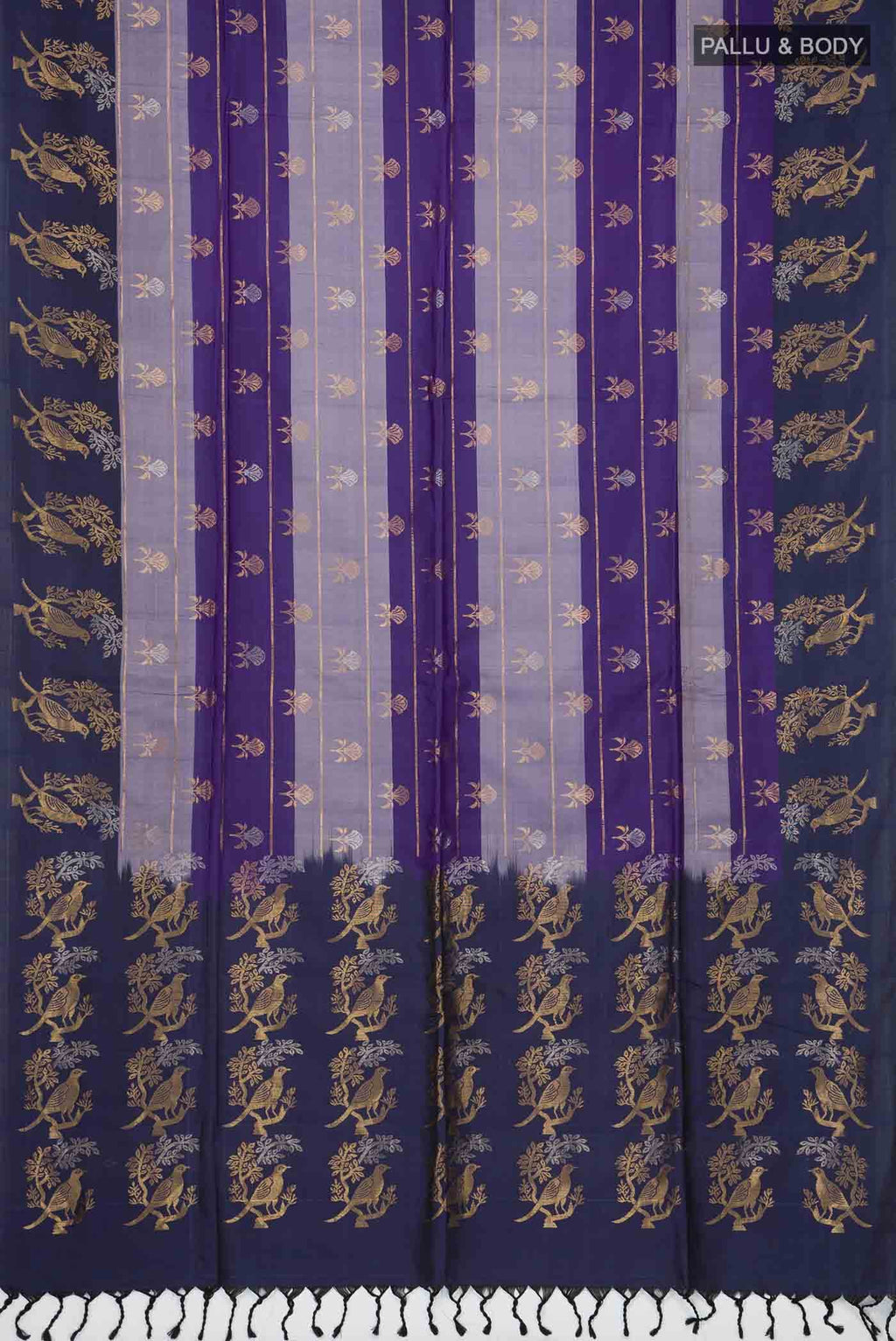 Violet Soft Silk Saree