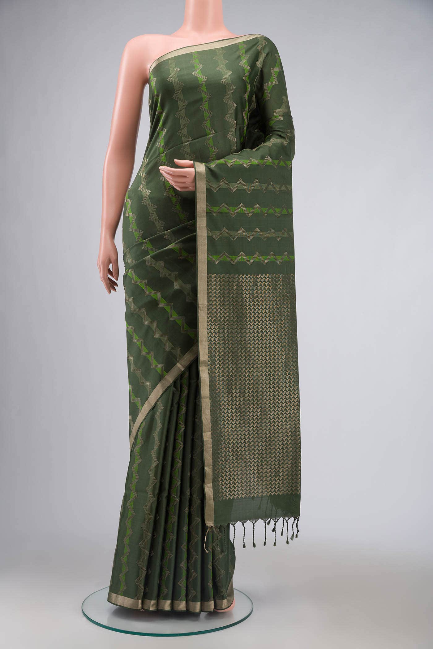 Green Soft Silk Saree