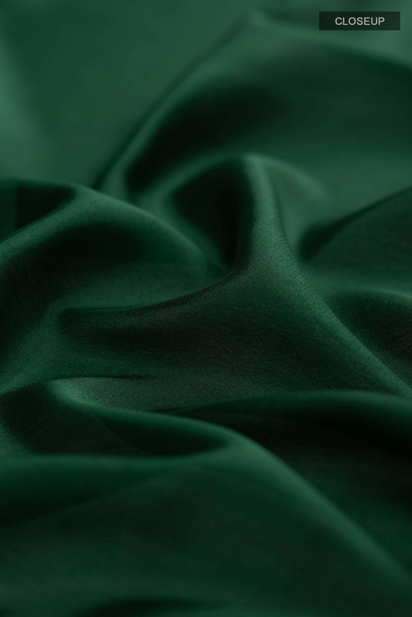 Green Mysore Crepe Saree