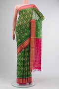 Green Silk Cotton Saree