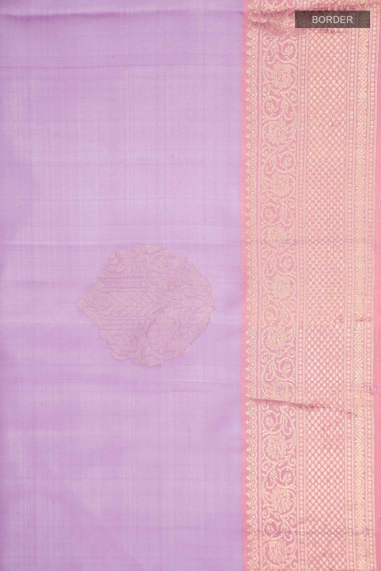 Lavender Soft Silk Saree