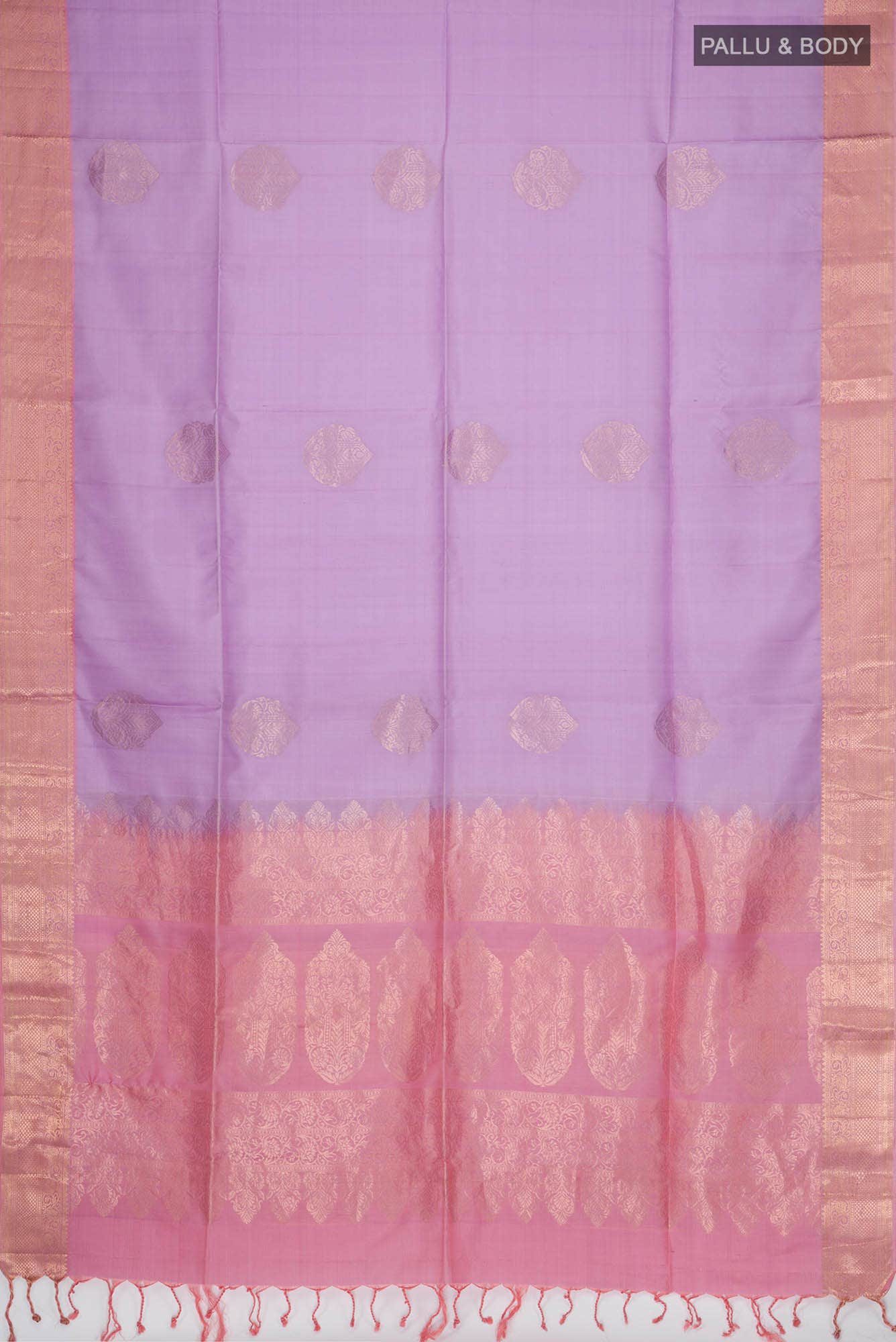 Lavender Soft Silk Saree