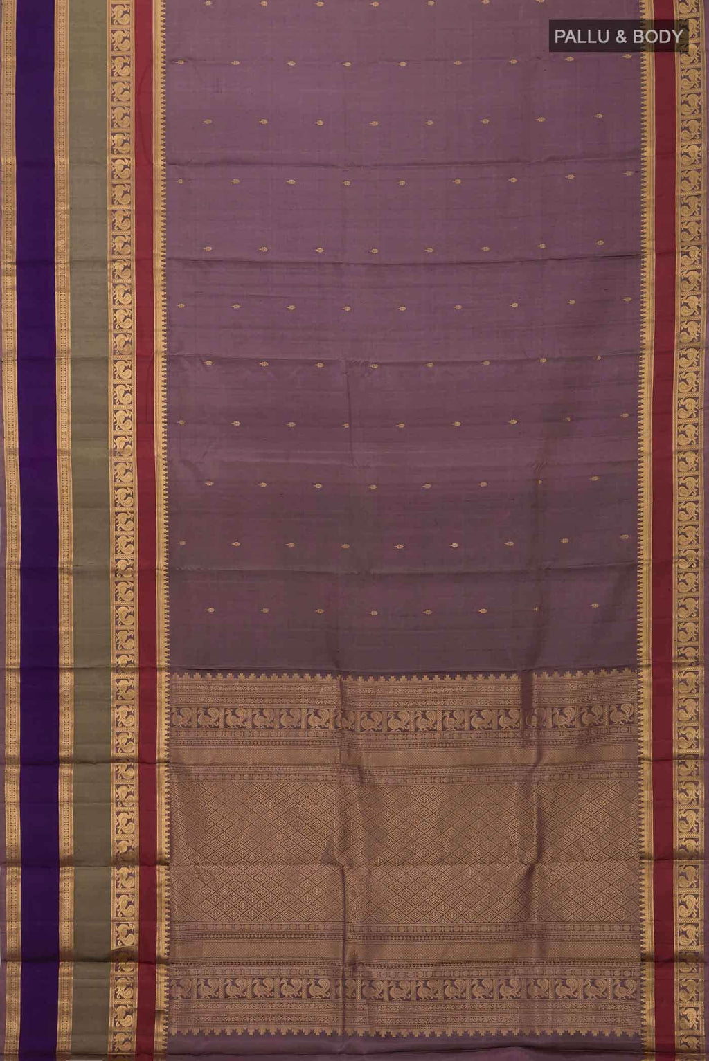 Mauve Soft Silk Saree