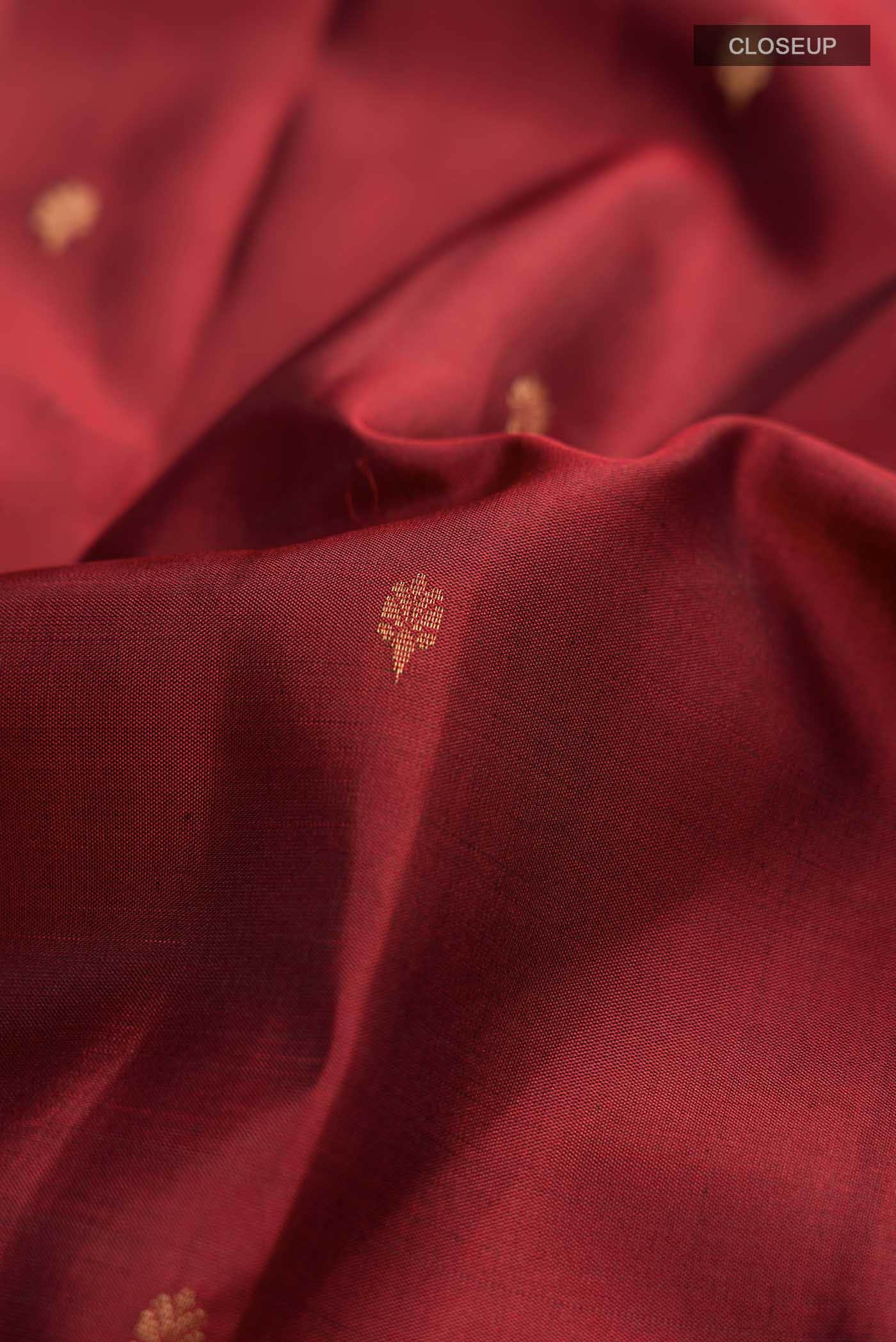Maroon Soft Silk Saree