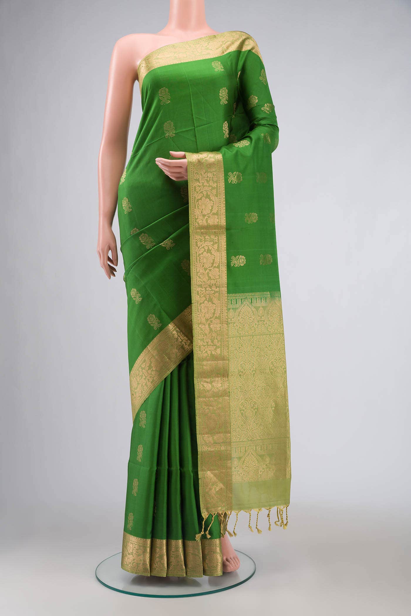 Green Soft Silk Saree