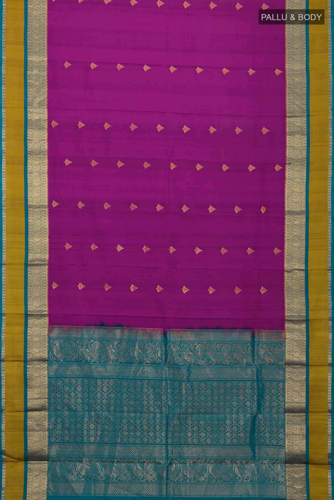 Purple Soft Silk Saree