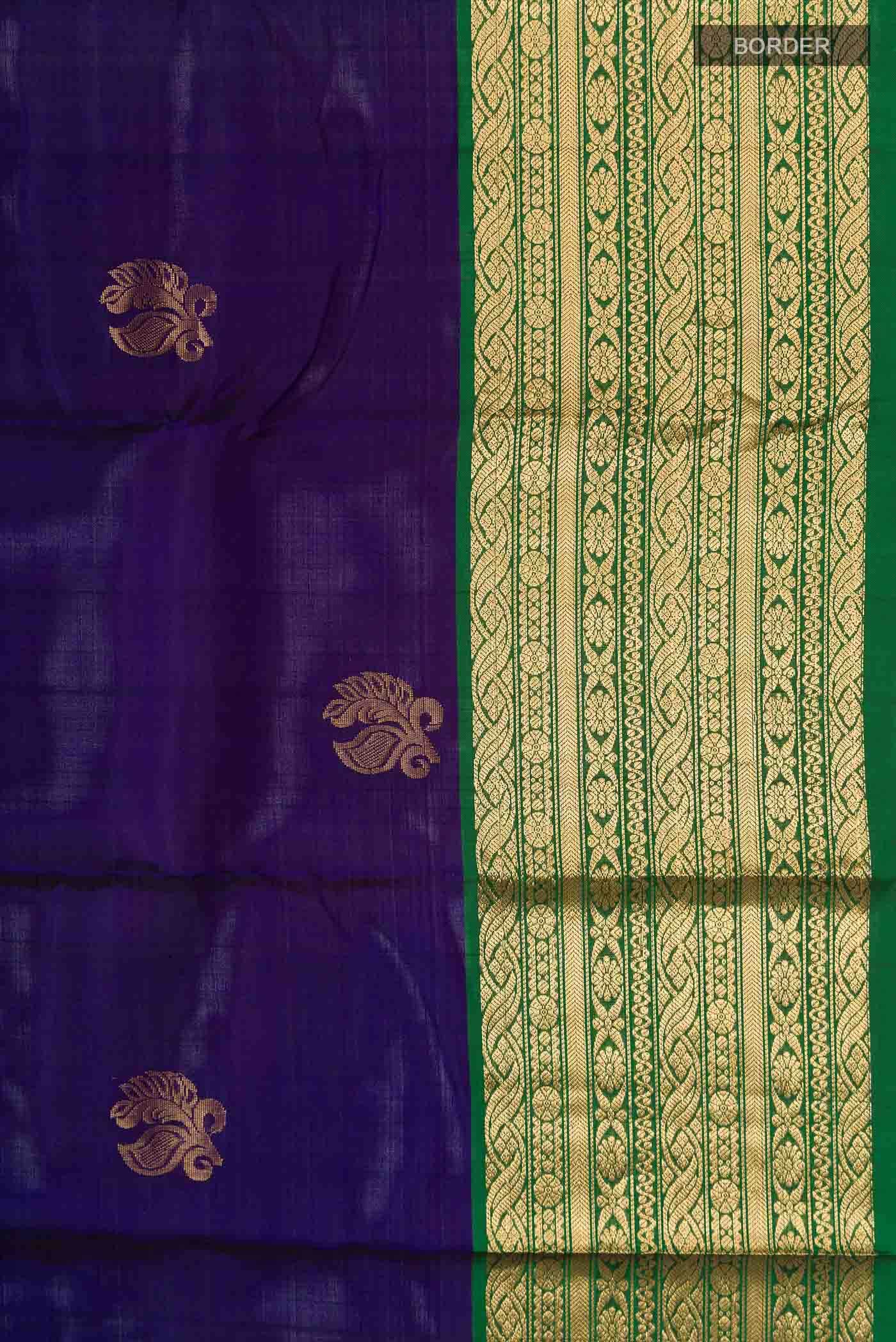 Blue Soft Silk Saree