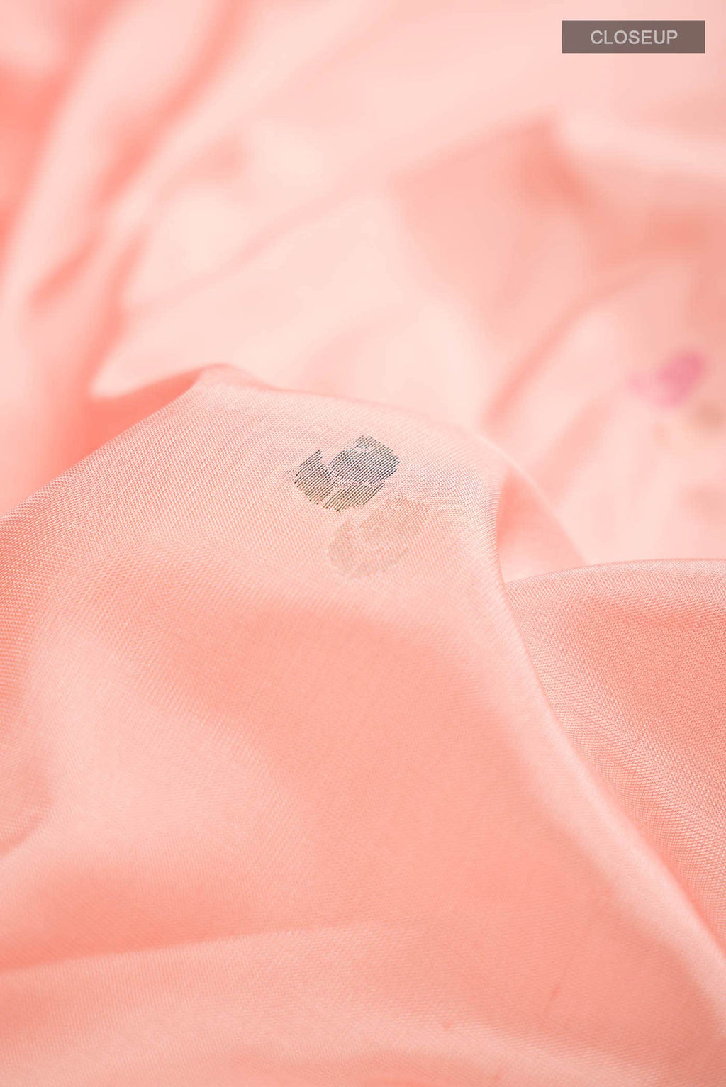 Peach Uppada Silk Saree