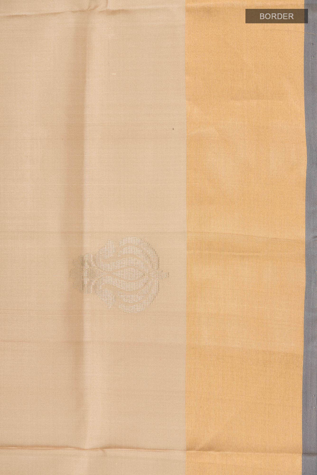 Beige Uppada Silk Saree