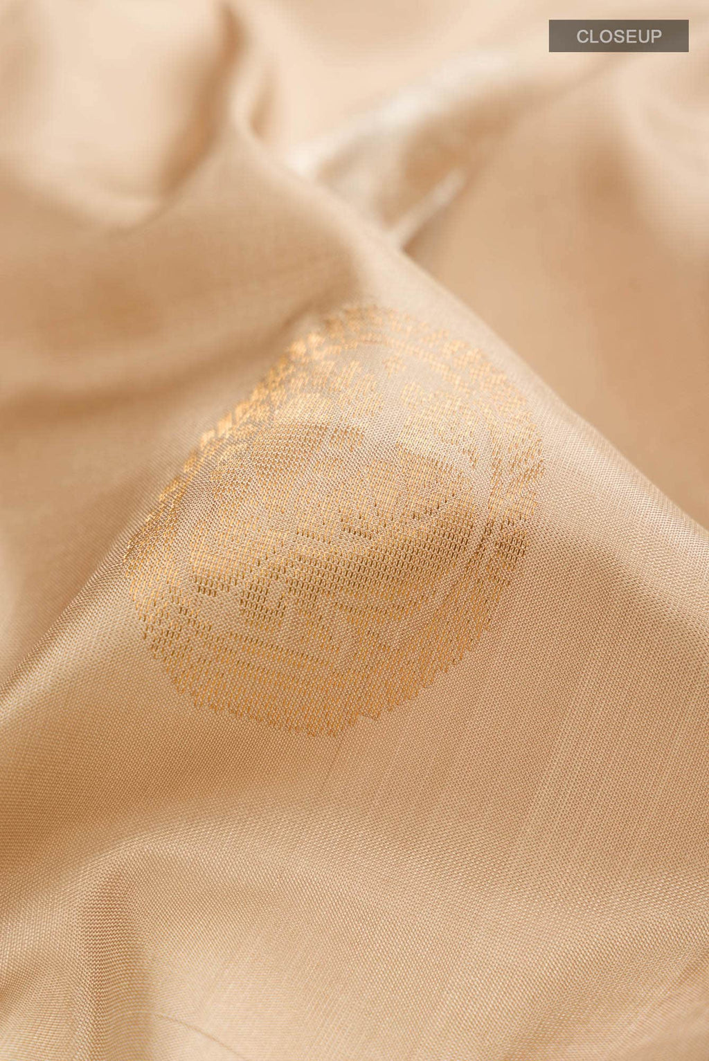 Beige Uppada Silk Saree