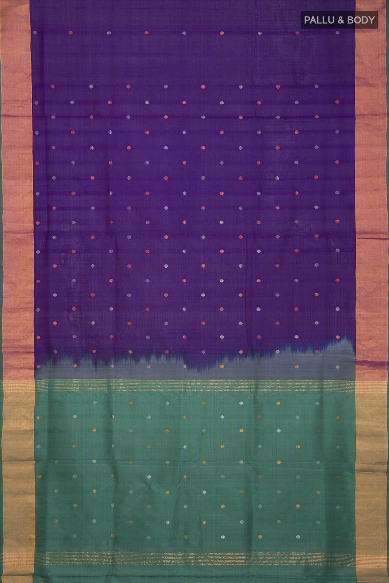 Violet Uppada Silk Saree
