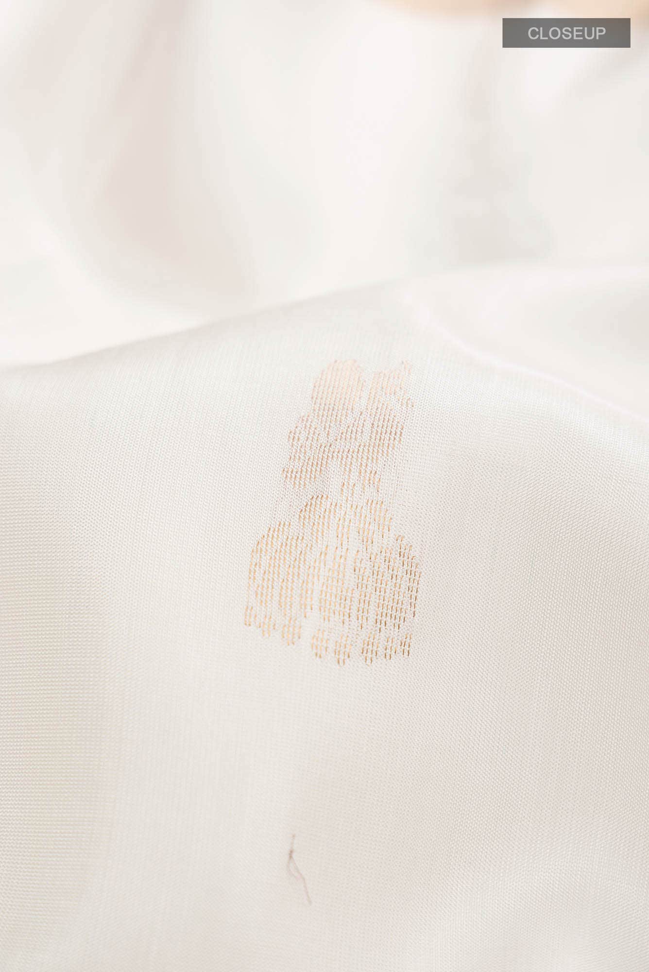 Off White Uppada Silk Saree