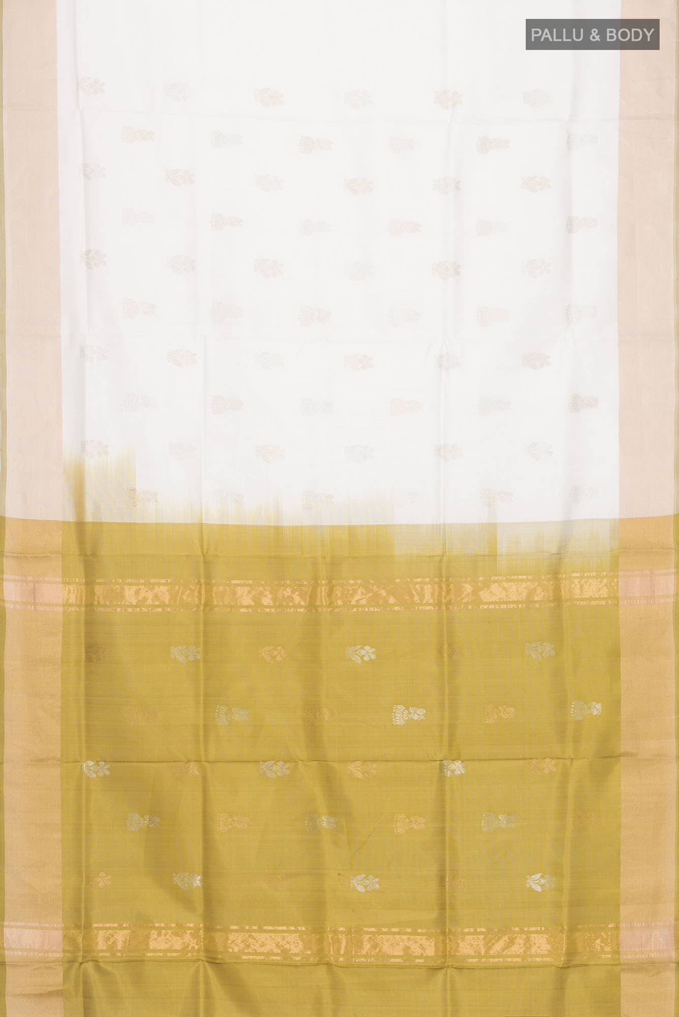 Off White Uppada Silk Saree