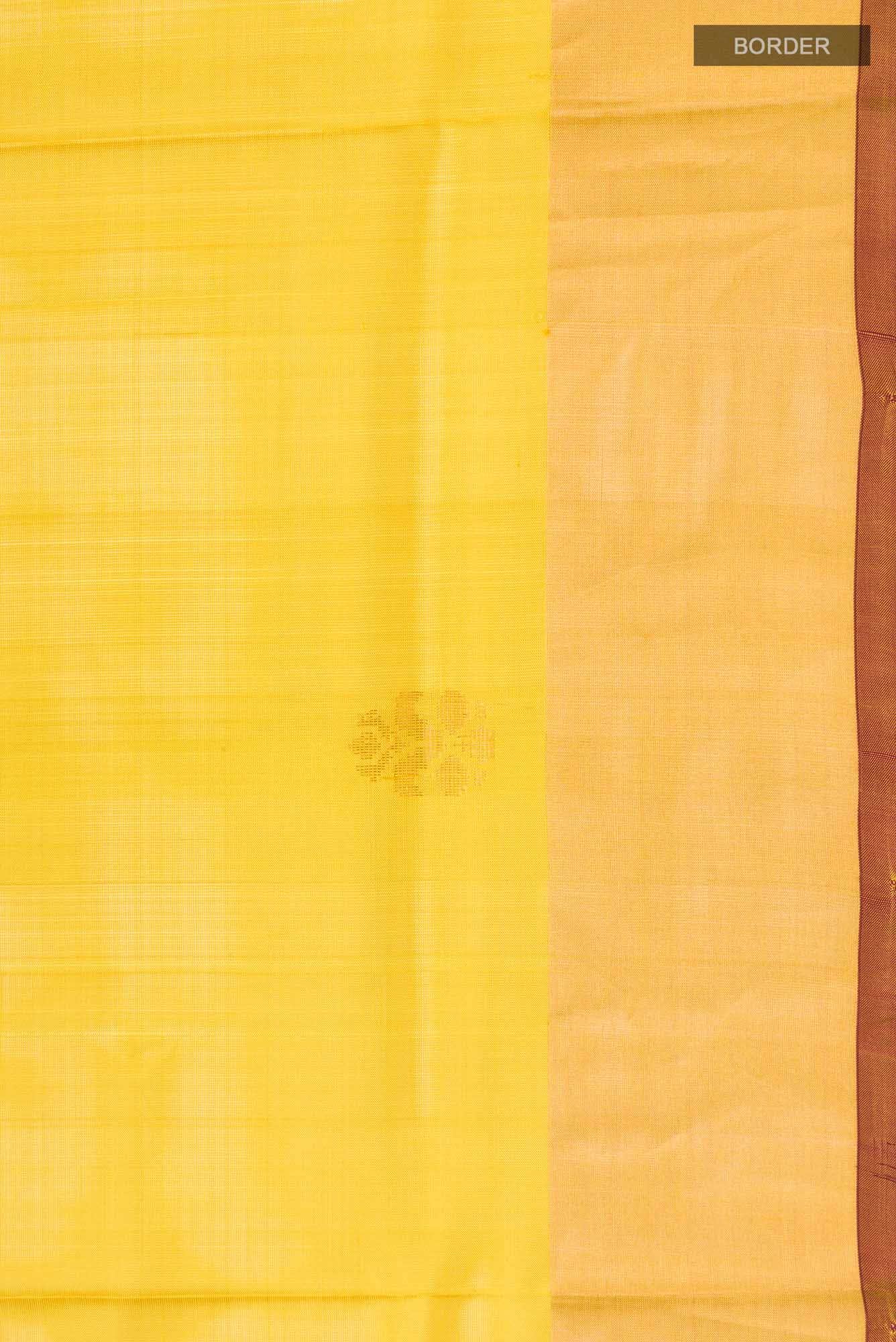 Yellow Uppada Silk Saree