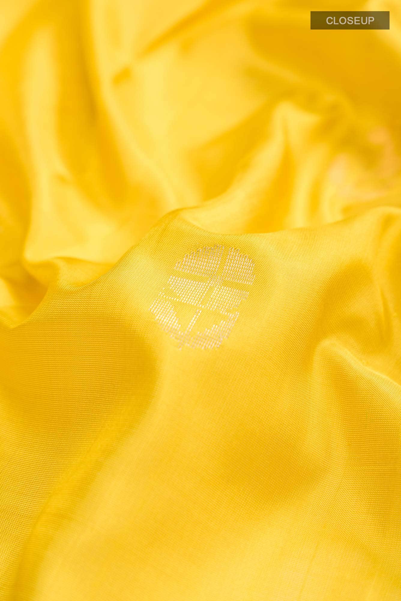 Yellow Uppada Silk Saree